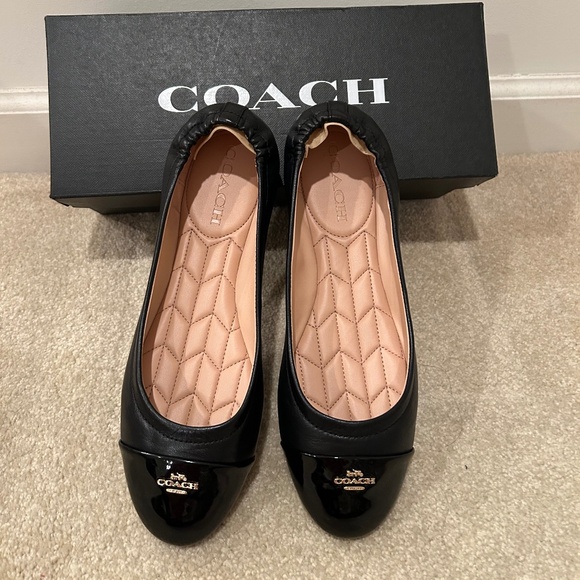 NEW Coach Ballet Shoes - Picture 1 of 5